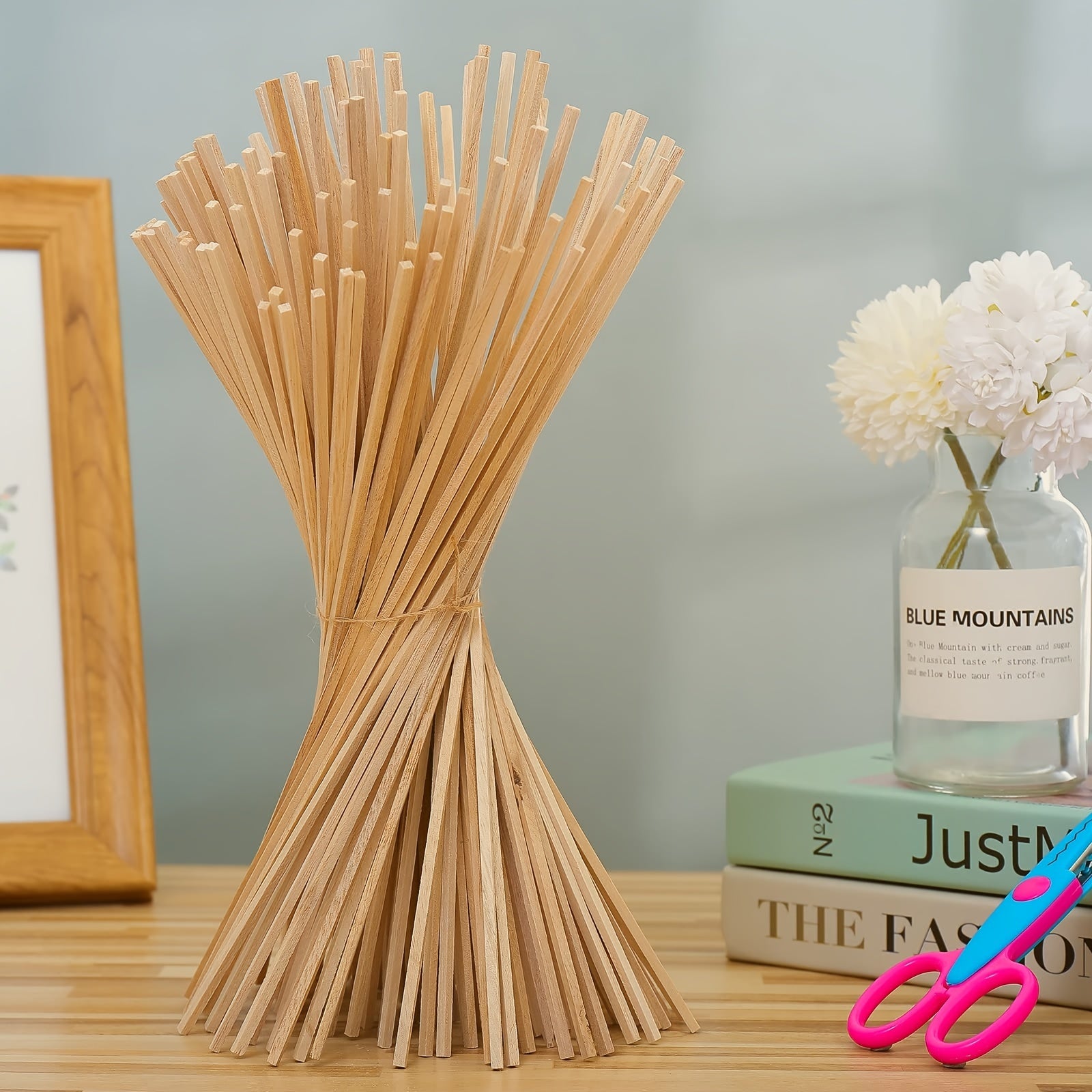 10pcs Wooden Dowel Sticks for DIY Crafts