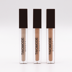 TWOMODE Liquid Concealer Waterproof Long Lasting Flawless Coverage Natural