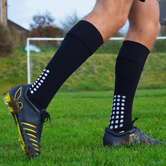 Men's Non-Slip Compression Sports Socks with Grip Pads