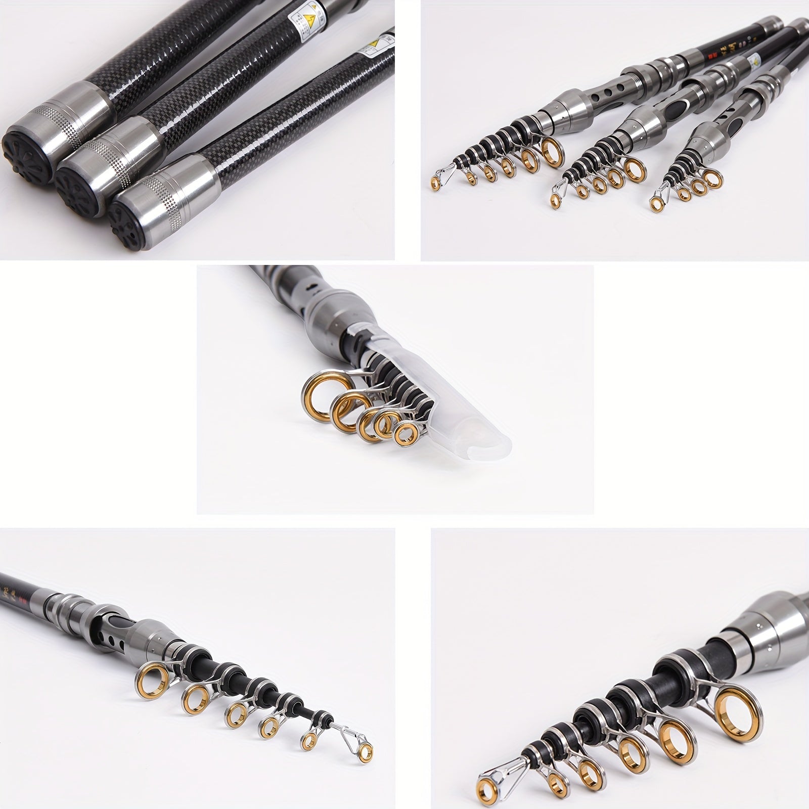 Carbon Telescopic Fishing Rod for Saltwater Fishing