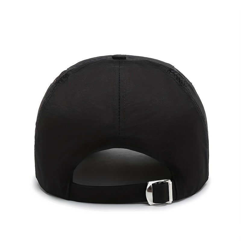 Quick Drying Mesh Baseball Cap Lightweight Sun Hat for Women & Men
