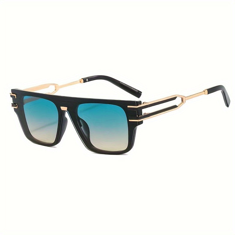 Men's Square Frame Sunglasses UV Protection