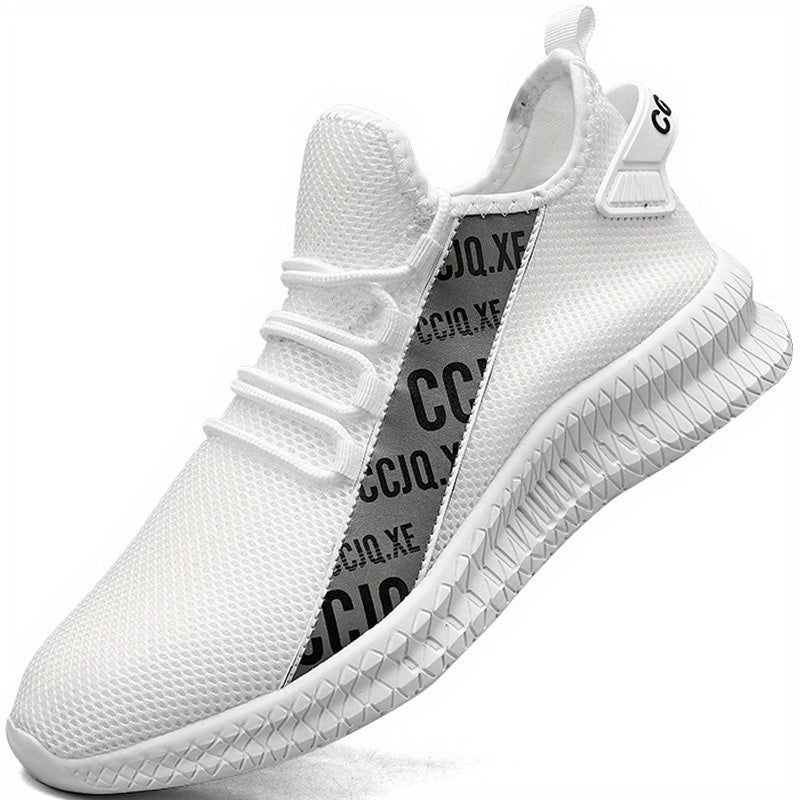 Men's Casual Mesh Lace-up Sneakers Anti-skid Shoes