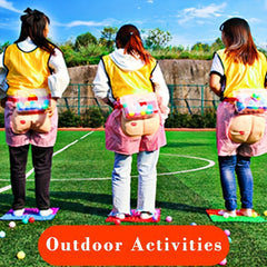 Shaking Swing Balls Game Set Family Indoor Outdoor Toss Theme Party Decor
