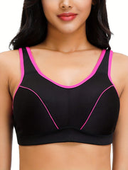 Women's Colorblock Wireless Sports Bra