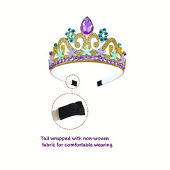 Mermaid Princess Crown for Girls Cosplay