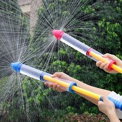 Water Spray Gun Toy for Kids Outdoor Water Fun Pink & Yellow