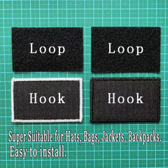 American Flag Patch Hook And Loop Military Patches For Jackets Caps Vests