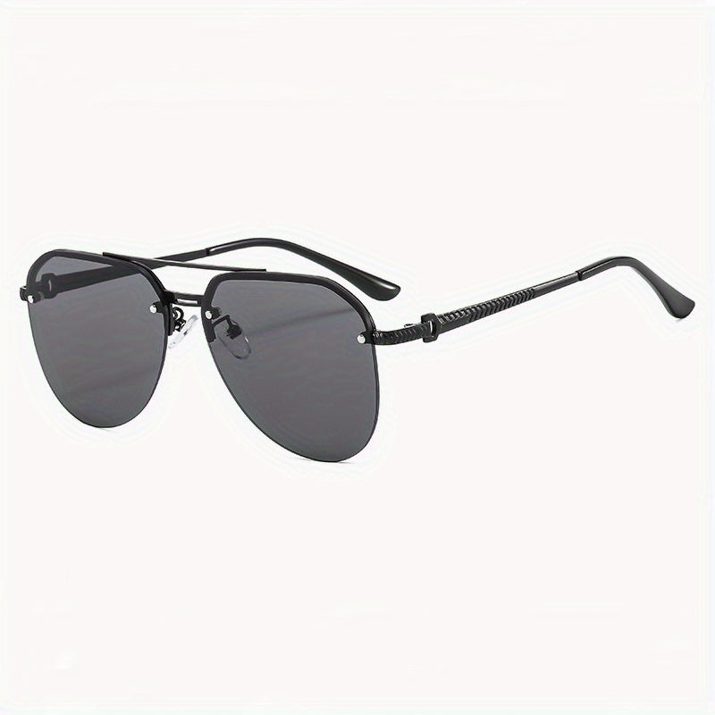 Classic Sunglasses Half Frame Toad Glasses Outdoor Driving Glasses