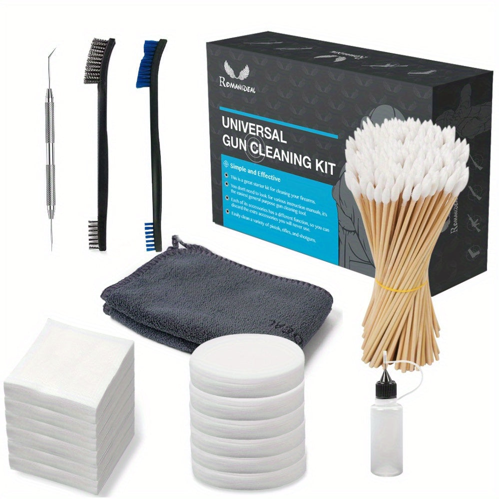 Universal Gun Cleaning Kit 8-In-1 Set