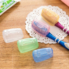 5pcs Toothbrush Head Covers Colorful Soft Durable Bathroom Accessory