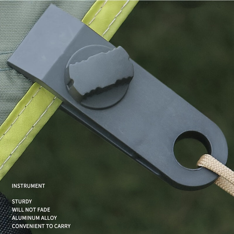 12pcs Camping Tarp Clips Lock Grip Clamps Outdoor Camping