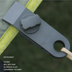 12pcs Camping Tarp Clips Lock Grip Clamps Outdoor Camping
