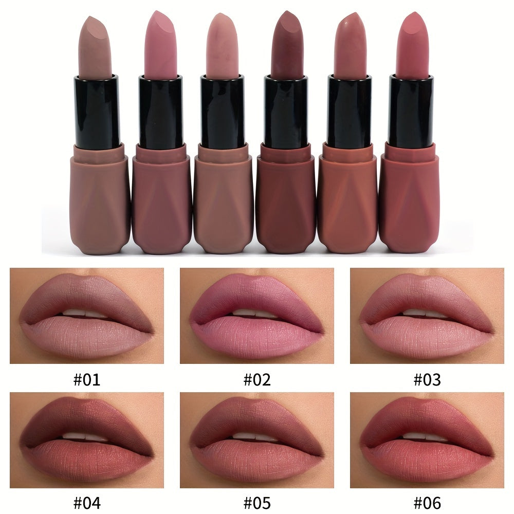 12pcs Matte Lipstick Kit Long Lasting Moisturizing Formula