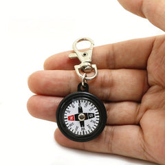 Portable Compass Keychain for Hiking Backpacking