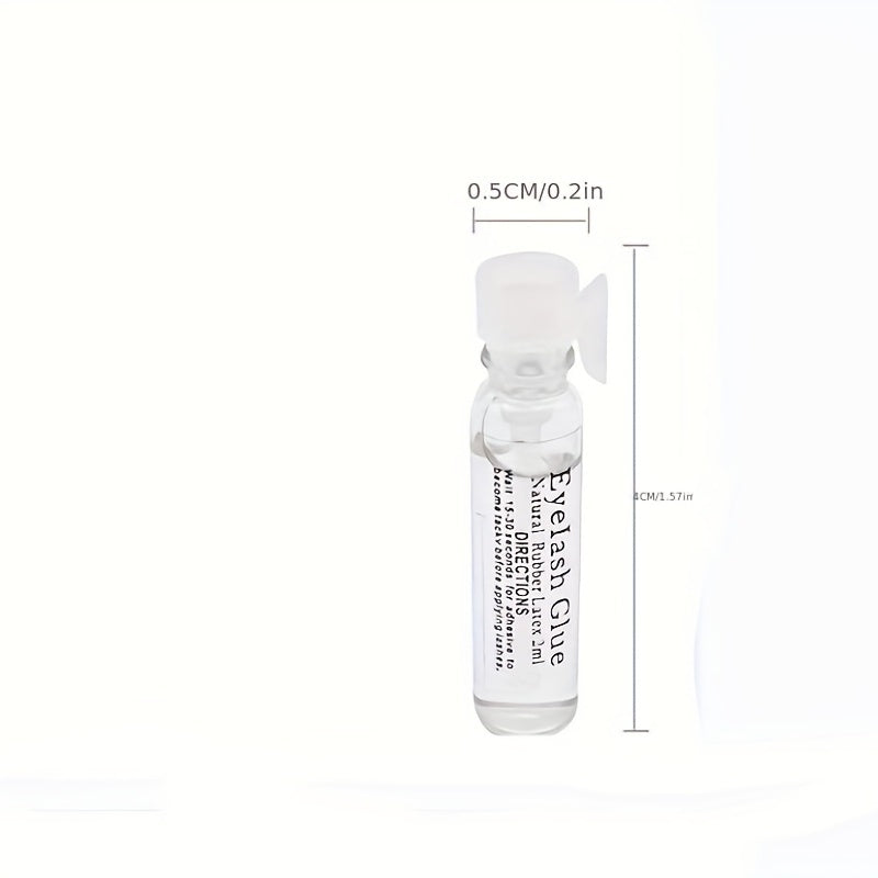 2ml Cluster Lash Glue Clear Sensitive Fast Drying Waterproof Eye Lash Glue