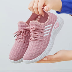 Women's Knit Sports Shoes Breathable Running Sneakers