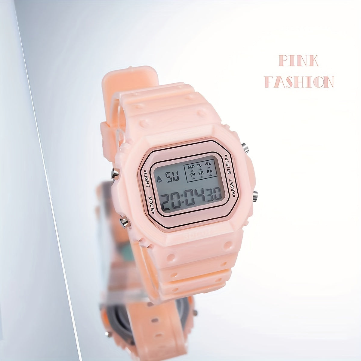 Outdoor Sports Watches Waterproof Square Electronic Student Wrist Watch