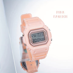 Outdoor Sports Watches Waterproof Square Electronic Student Wrist Watch