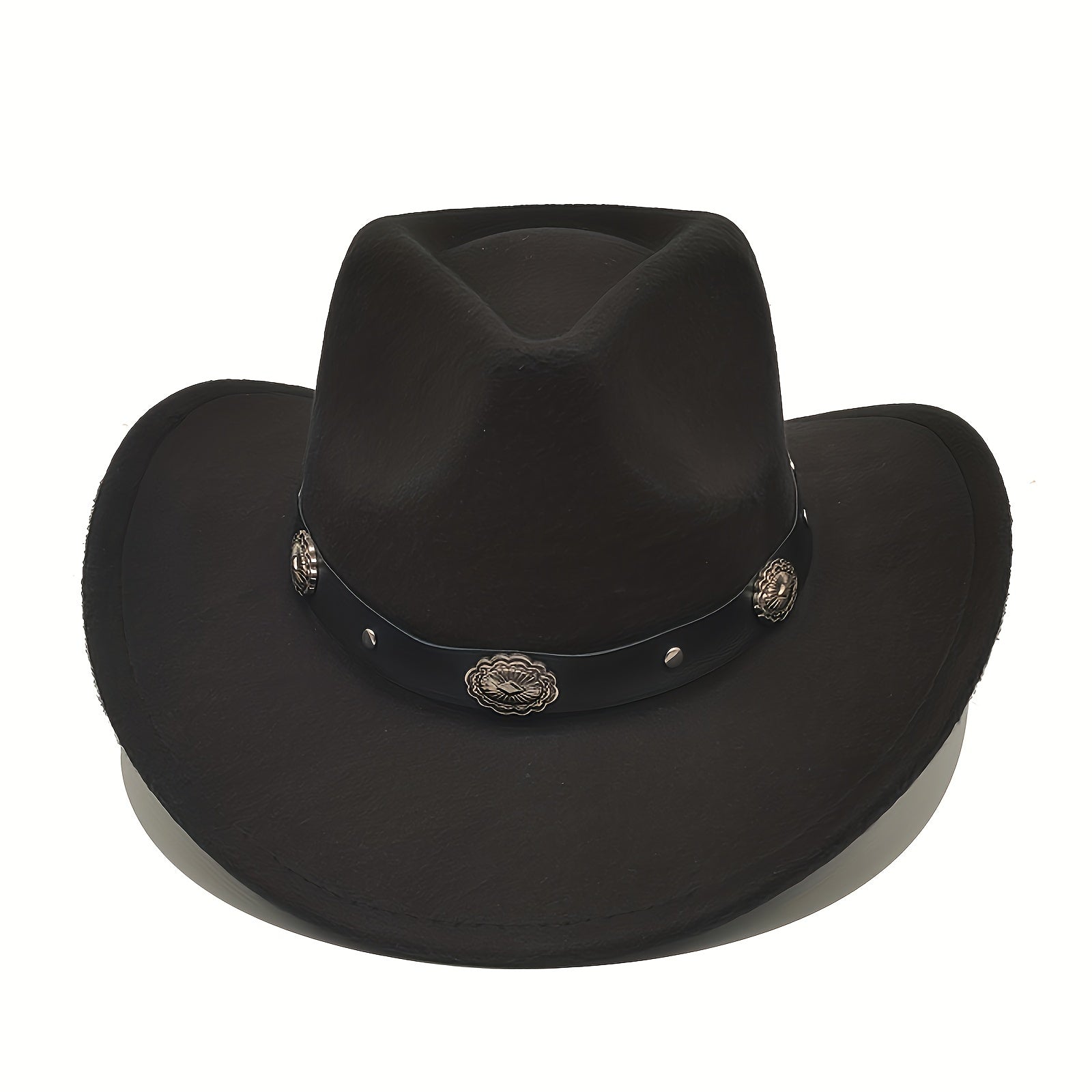 Vintage Felt Wide Brim Hat Western Cowboy Hat