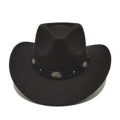 Vintage Felt Wide Brim Hat Western Cowboy Hat