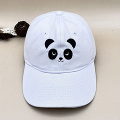 Panda Embroidery Baseball Cap Casual Dad Hat Adjustable Sun Hat