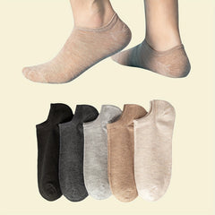 5 Pairs Soft Lightweight Low Cut Socks Women's Stockings