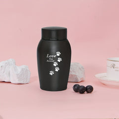 Stainless Steel Pet Urn Dog Ashes Container Memorial Cremation Urns
