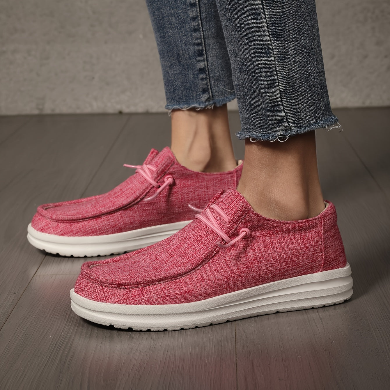 Lightweight Canvas Skate Shoes Breathable Outdoor Walking Shoes