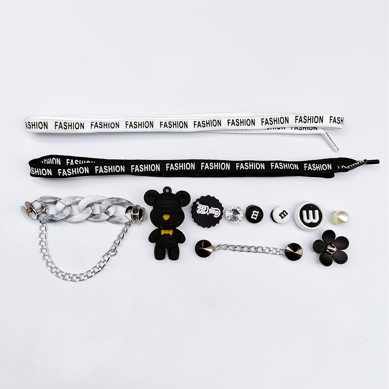 12pcs Shoe Accessories Set for Customizing Shoes