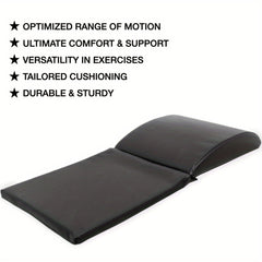 Abdominal Exercise Mat With Detachable Pad Sit Up Pad Workouts Equipment
