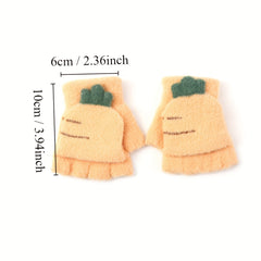 Warm Half Finger Baby Gloves for Autumn/Winter