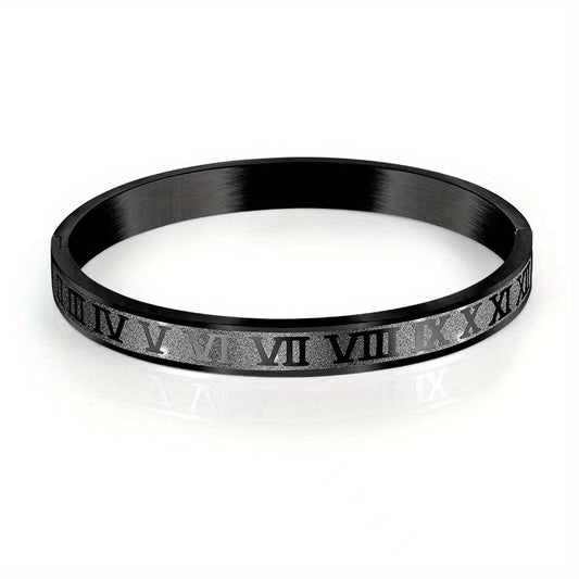 Stainless Steel Golden Men's Bangle