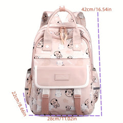 Kids Large Capacity Schoolbag Travel Backpack Waterproof