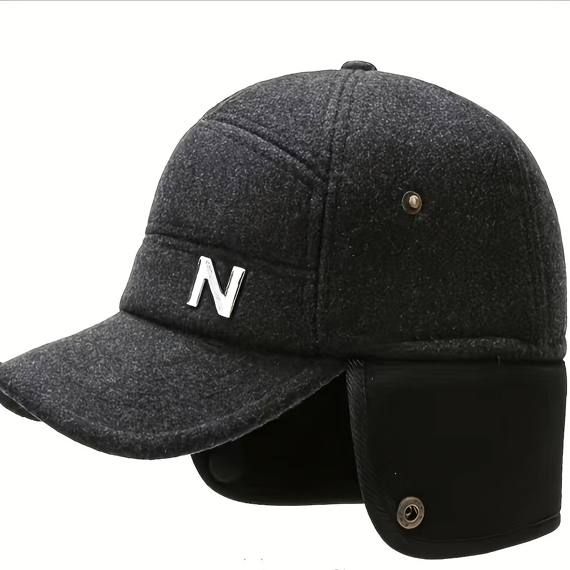 Winter Cap With Earflap Outdoor Snapback Warm Flat Top Military Hats Sun Protect