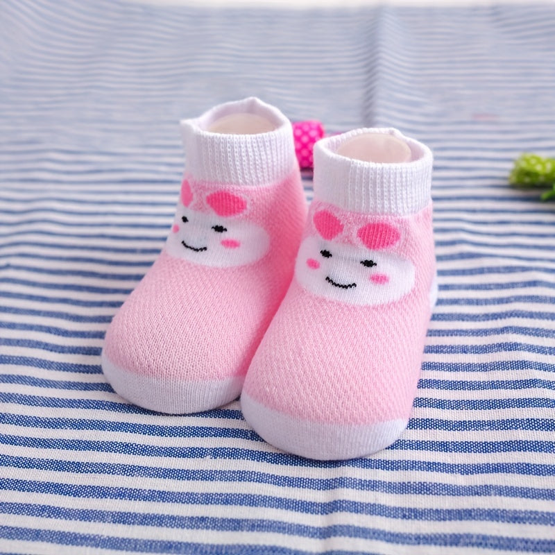 5pairs Princess Mesh Socks Soft Comfortable Breathable Socks