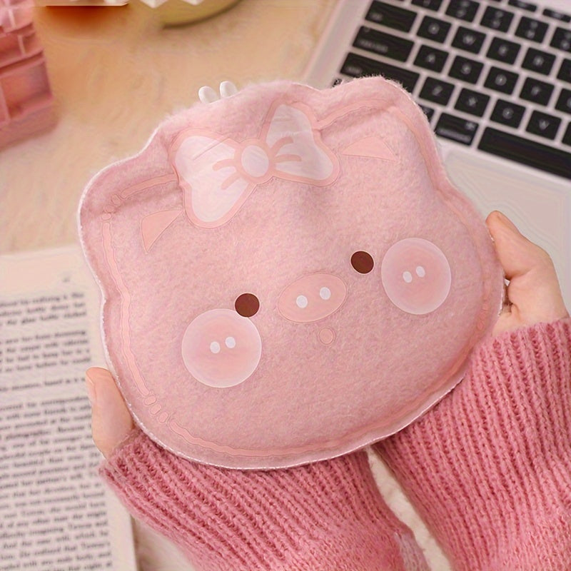 Cartoon Plush Bear Rabbit Hot Water Bag Hand Warmer