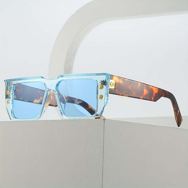 Men's Retro Square Sunglasses