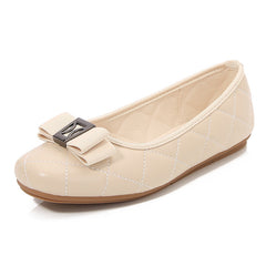 Metal Buckle Decor Ballet Flats - Versatile Women's Shoes