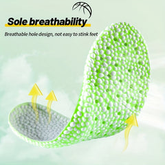 Shock-Absorbing Air Cushion Insoles Breathable Height Increasing