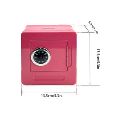 Acrylic Piggy Bank for Adults Savings Coin Box