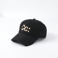 Winter Thick Baseball Cap Outdoor Sports Hat For Women Girls