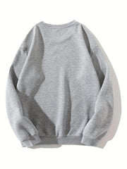 Christmas Sweatshirt Long Sleeve Crew Neck Casual Winter Fall Women's Clothing
