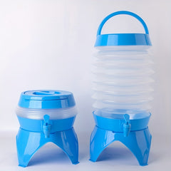Collapsible Water Bottle with Spigot for Camping