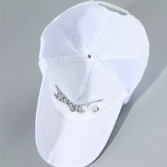 Easter Bunny Baseball Cap Embroidered Sun Hat Adjustable Dad Hats