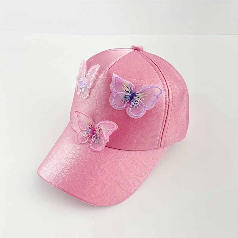 Kids' Duck Tongue Cap Bow Baseball Cap Outdoor Sun Hat