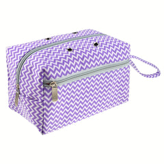 Yarn Storage Bag With 4 Wire Hole & Compartment