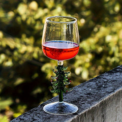 300ML Christmas Tree Goblet Wine Cup Party Supplies Christmas Gift