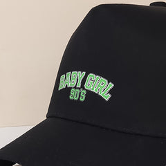 BABY GIRL Print Baseball Cap Unisex Sun Hat Lightweight Sports Hats