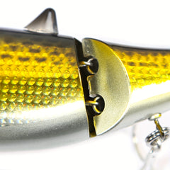B&U 110g Topwater Jointed Swimbaits Floating Big Game Pencil Trolling Lure